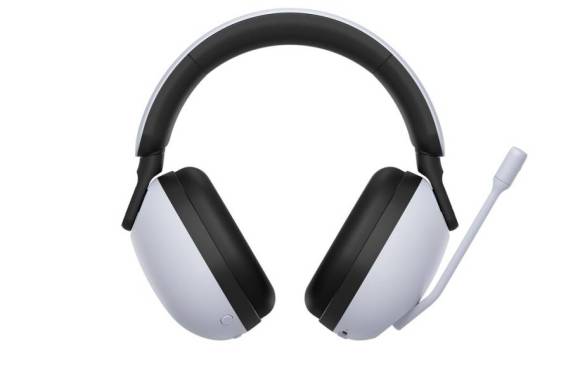 Sony InZone H9 Headset mit hochgeklapptem Mikrofon 