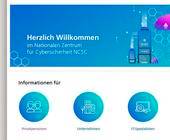 Screenshot der NCSC-Webseite