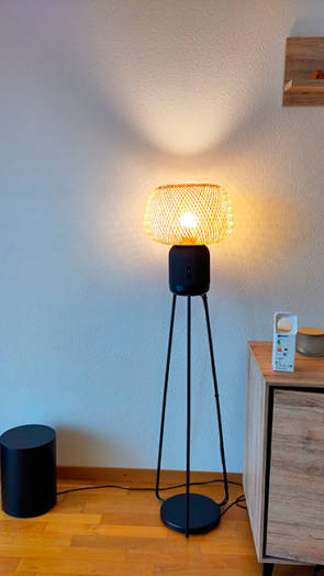 Symfonisk-Standfusslampe von Ikea