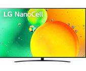 Ein Smart-TV des Typs LG 70 Nano 769QA