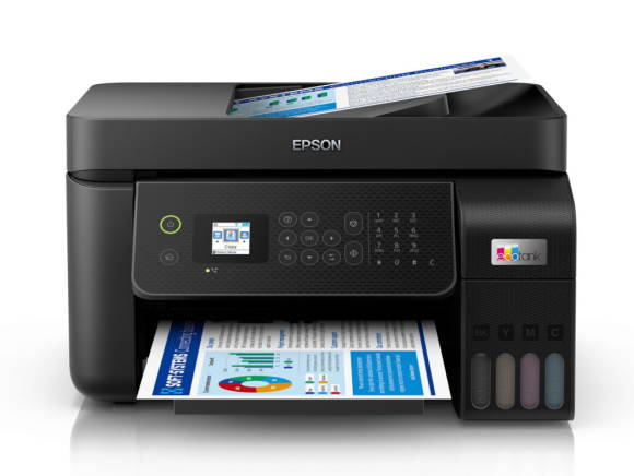 Der Epson Ecotank-Drucker ET-4800 in Schwarz