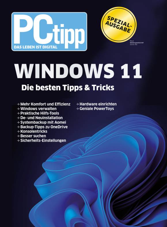 Abbildung des Deckblatts der Windows 11 Spezialausgabe 
