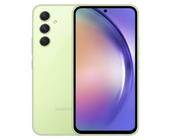 Ein Samsung Galaxy A54 5G in Pastell-Hellgrün