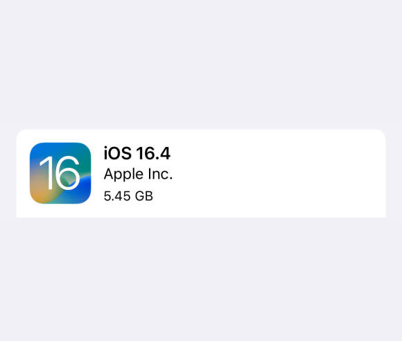 iOS 16.4 Logo 