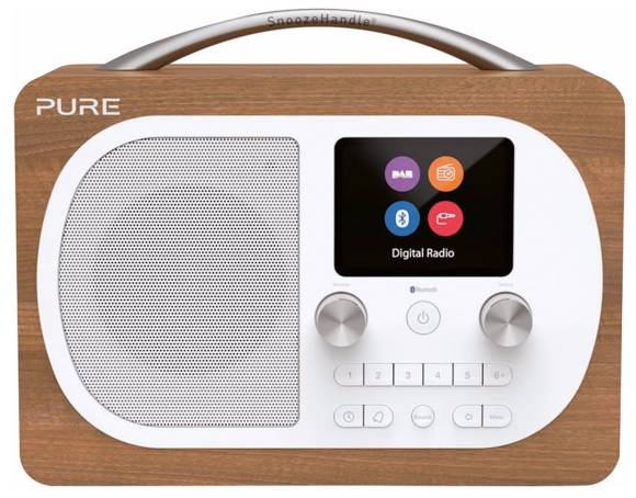 Das DAB+ Radio Pure Evoke H4 mit Holzgehäuse