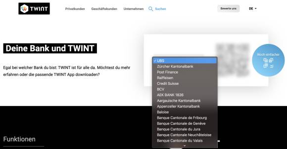 Download der Twint-App