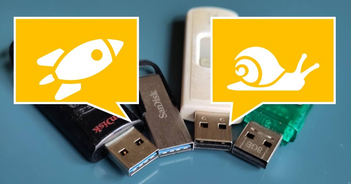 Warum ist mein USBStick so langsam? pctipp.ch