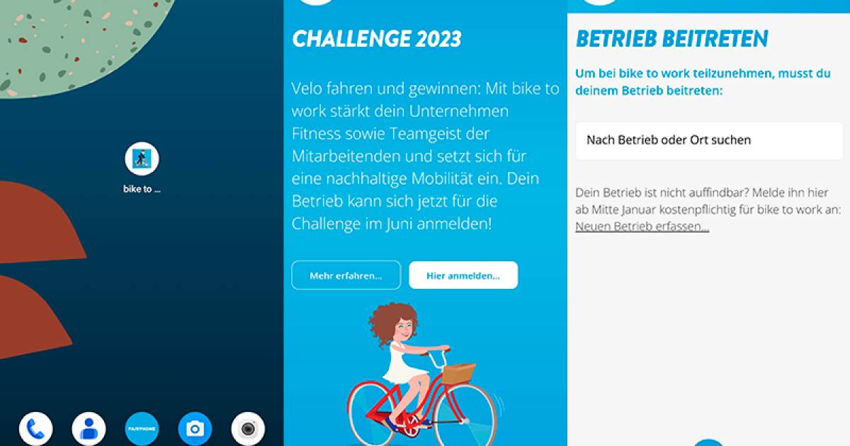 Tool der Woche bike to work App pctipp.ch