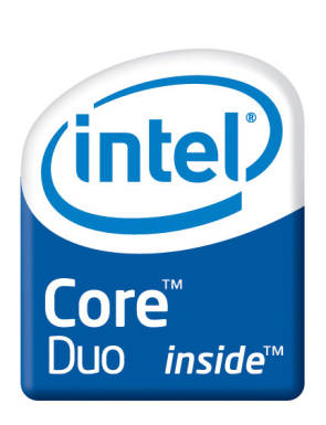 Aufkleber Intel Core Duo Inside