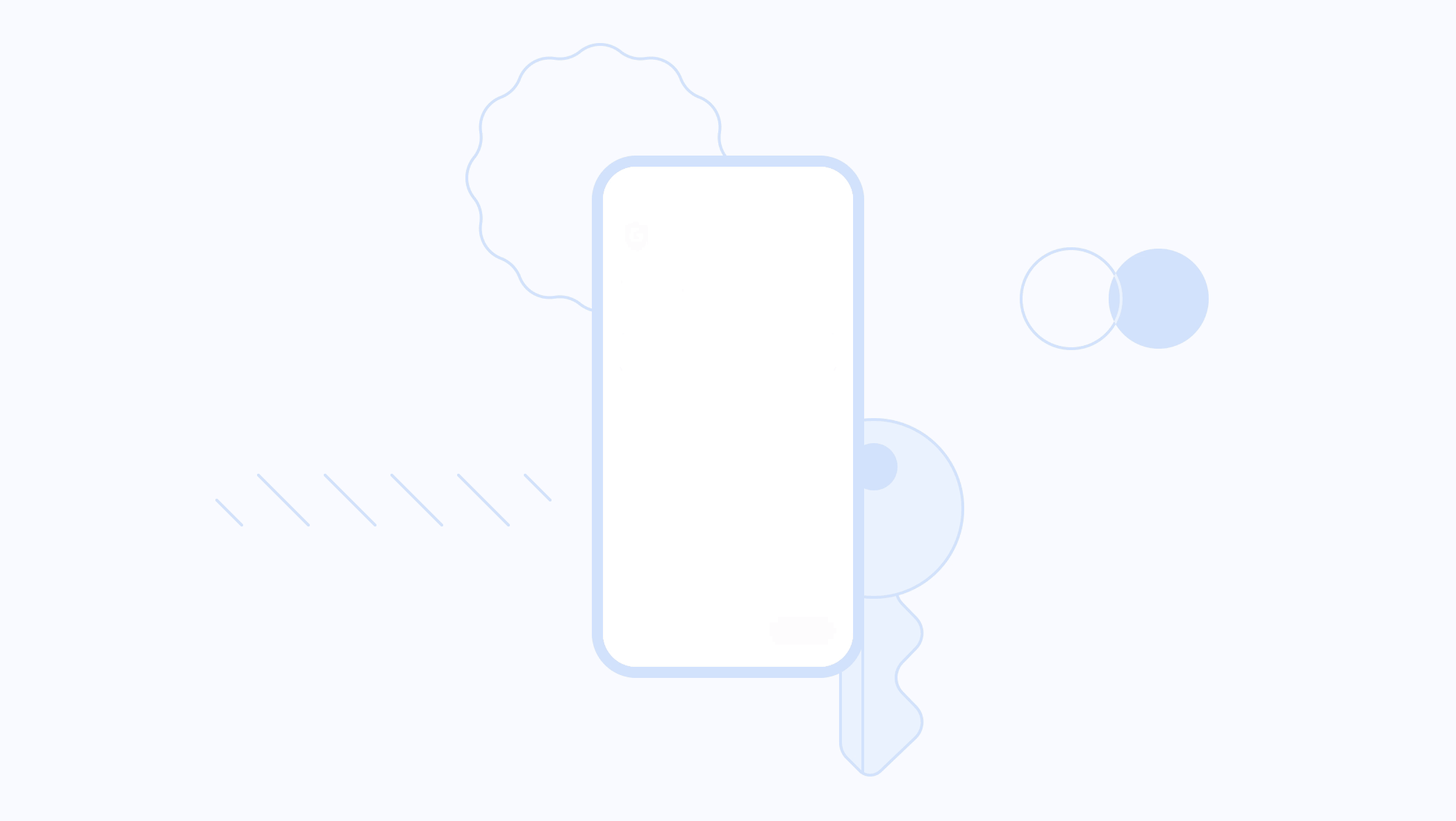 Ein animiertes GIF zeigt einen Login-Vorgang 