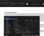 Einstellungen Libre Office Writer