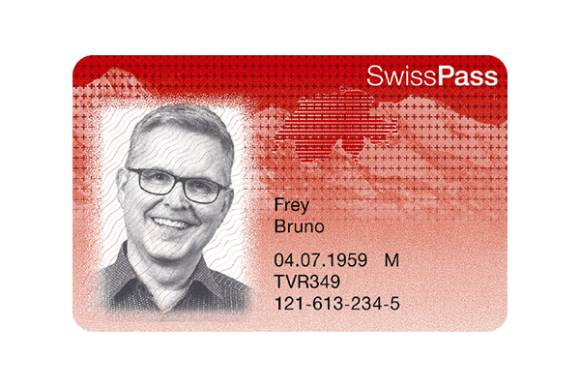 Beispiel eines SBB-Swiss-Passes 