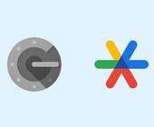 Links das alte, rechts das neue Icon des Google Authenticators