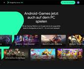 Google Play Games Webseite