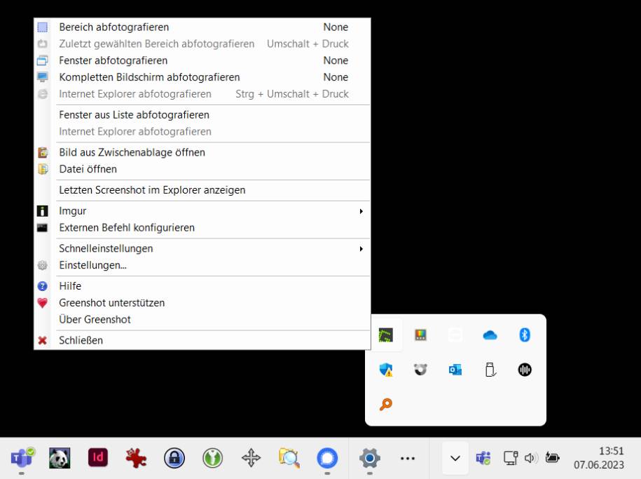 GreenshotTastenkombinationen reparieren pctipp.ch
