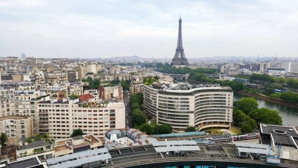 Blick auf Paris