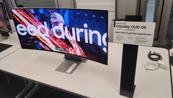 Samsungs OLED Odyssey G8 ist bereits im PCtipp-Testcenter