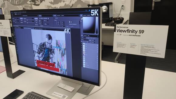 Samsung S9 Viewfinity: 27 Zoll grosser IPS-Monitor mit Smart-Apps-Support