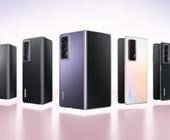 Fünfmal das Falt-Handy Honor Magic V2 aus verschiedenen Blickwinkeln
