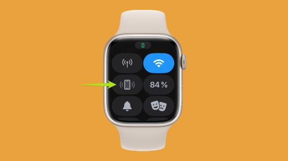 Einstellungen der Apple Watch, um das iPhone zu finden