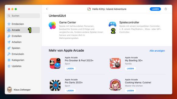 Apple Arcade im App Store