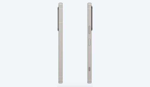 Seitenansicht Xperia 1 V von beiden Seiten
