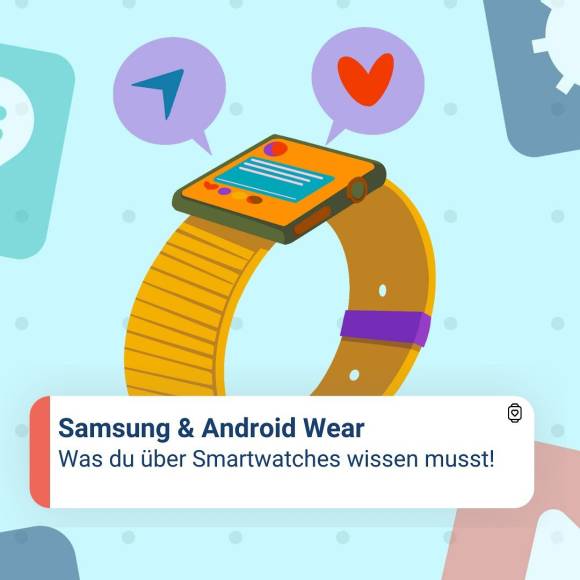 Symbolbild zeigt die Computerzeichnung einer Smartwatch 