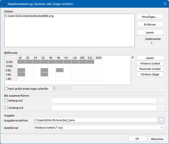 Das Tool IcoFX2