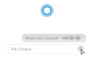 Cortana in Aktion