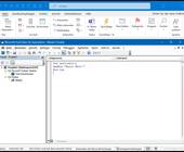 Beispiel-Makro im Outlook VBA-Editor