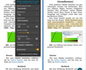 Zwei Screenshots aus der E-Reader-App 
