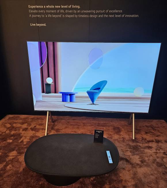 Ein OLED-Fernseher von LG