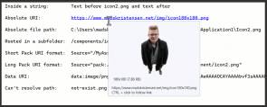Beispiel einer Bildvorschau in Visual Studio 