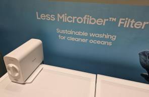 Ein Mikrofaser-Filter für die Waschmaschine
