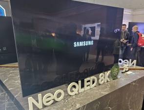Ein Samsung 8K-Smart-TV