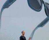 Mark Zuckerberg und eine Augmented-Reality-Brille