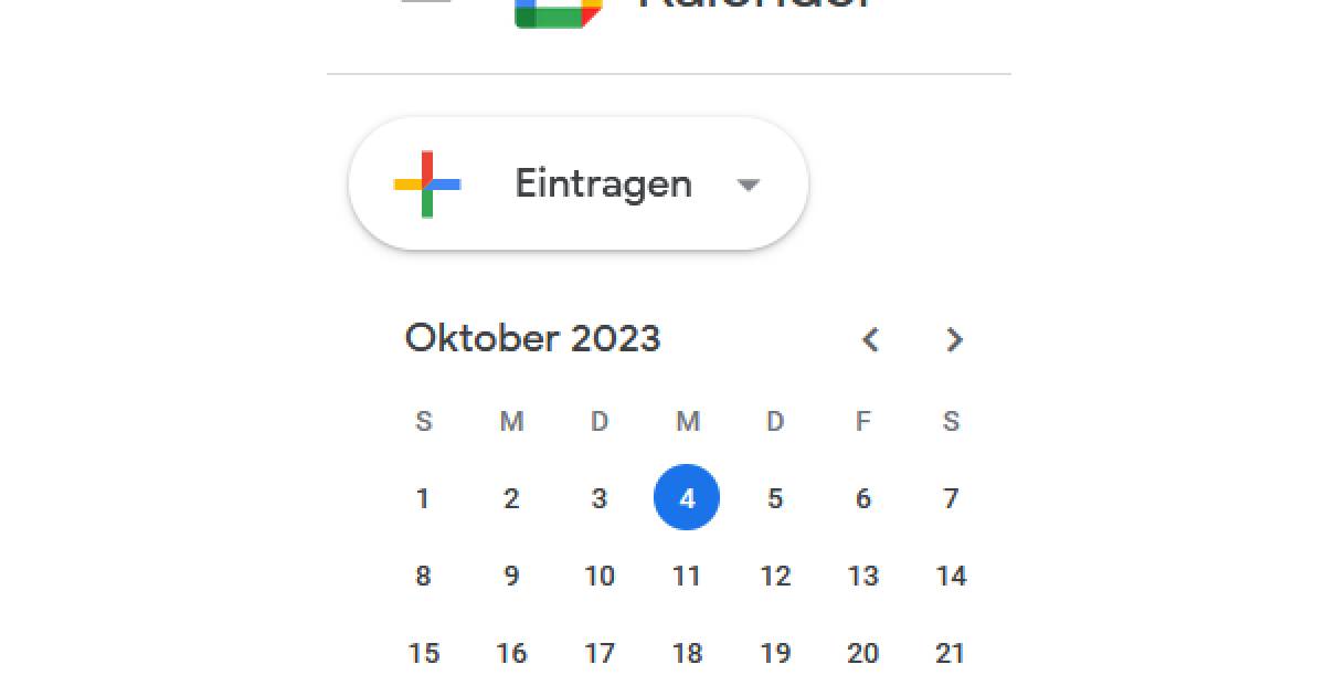 Google Kalender: Termin via Link teilen - pctipp.ch