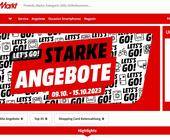 Screenshot der Angebote-Seite von Media-Markt