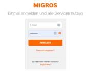 Migros-Login Webseite