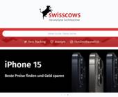 Swisscows mit Shopping-Ad für iPhone 15