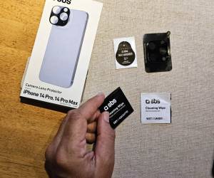 Zubehör für den Linsenschutz des iPhones