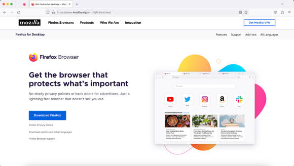 Bild 4: Mozilla Firefox ist der beste Webbrowser, um Ihre Privatsphäre zu wahren