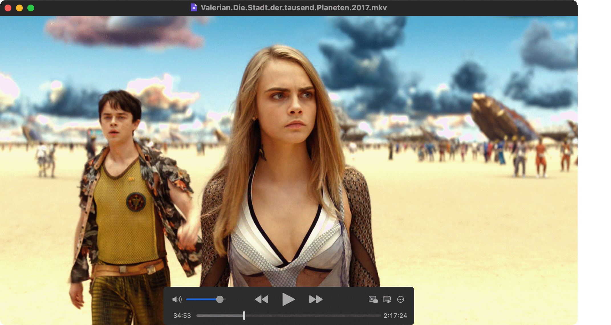 Ein Player wie viele andere auch? Der Videoplayer spielt eine Filmszene