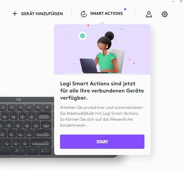 Logitech Smart Actions verwenden so gehts pctipp.ch