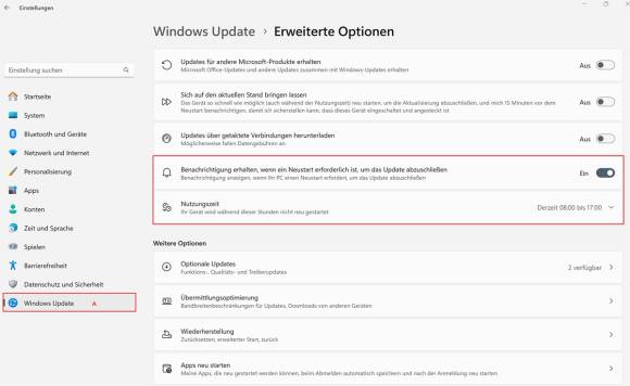 Bild 1: Lassen Sie sich vom Windows-Update nicht überrumpeln