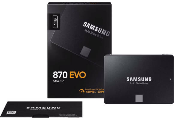 Bild 7: Ein gutes SATA-SSD mit 1 TB Speicher gibt es schon für unter 100 Franken