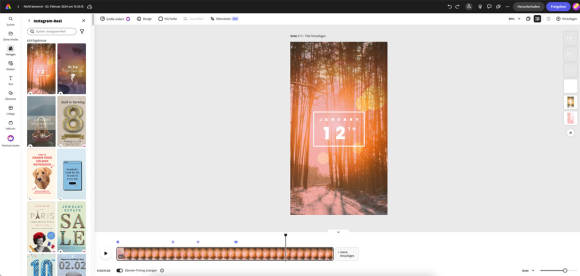 Bild 1: Adobe hat bereits viel Know-how in Hinblick auf Grafikdesign; das tut der Software Adobe Express gut