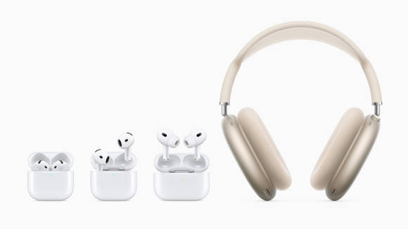 Die aktuelle AirPods-Familie, teilweise etwas angestaubt