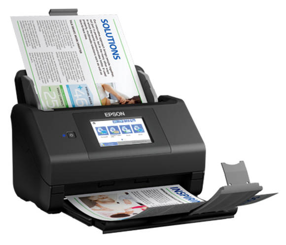Bild 2: Ein Dokumentenscanner ist darauf spezialisiert, möglichst schnell möglichst viele Dokumente zu digitalisieren