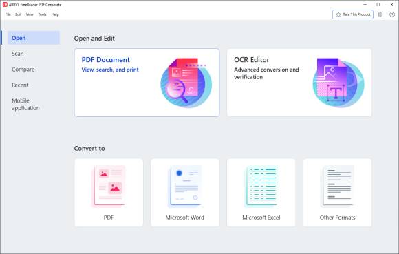 Bild 9: Abbyy FineReader ist eine professionelle und kostenpflichtige OCR-Software, liegt jedoch manchen Scannern bei